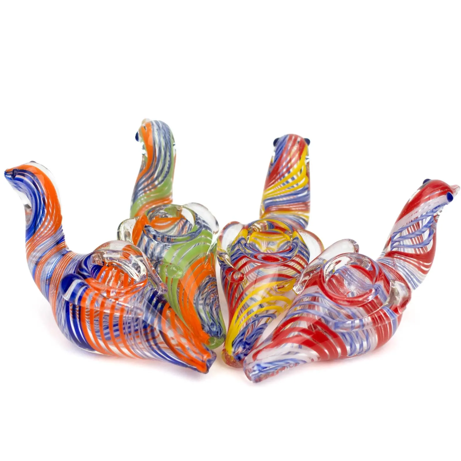 5" Mini Duck Glass Hand Pipes