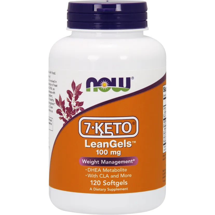 7-KETO LeanGels 100 mg 120 softgels by NOW