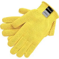 9370S MCR Safety Cut Resistant Gloves, Kevlar, Small, Yellow, 7 ga THK