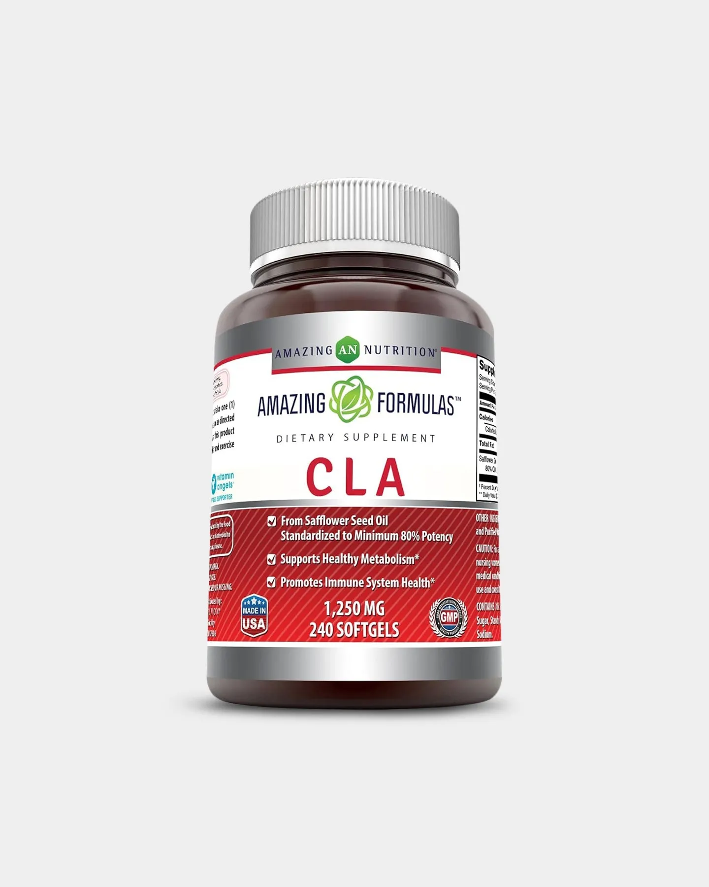 Amazing Nutrition Amazing Formulas CLA 1250 Mg