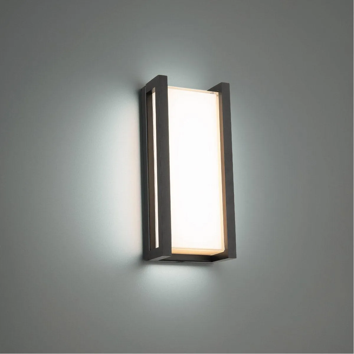 Axel 14 in. LED Outdoor Wall Sconce 813 Lumens 3000K Black Finish