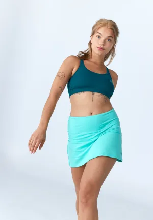 Basic Tennis Skort, mint green