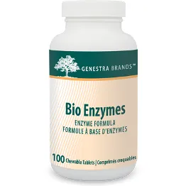 Bio Enzymes (Chewable) 100 tabs by Seroyal Genestra