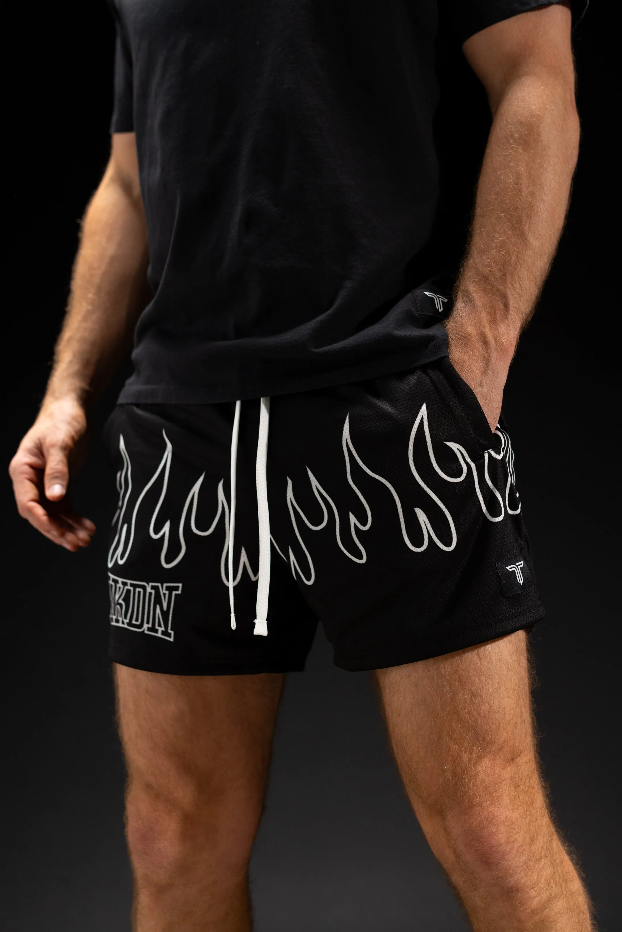 Blackout Fire FC Mesh Training Short (5" Inseam)