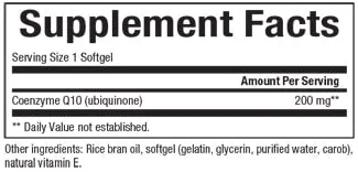 Coenzyme Q10 200 mg