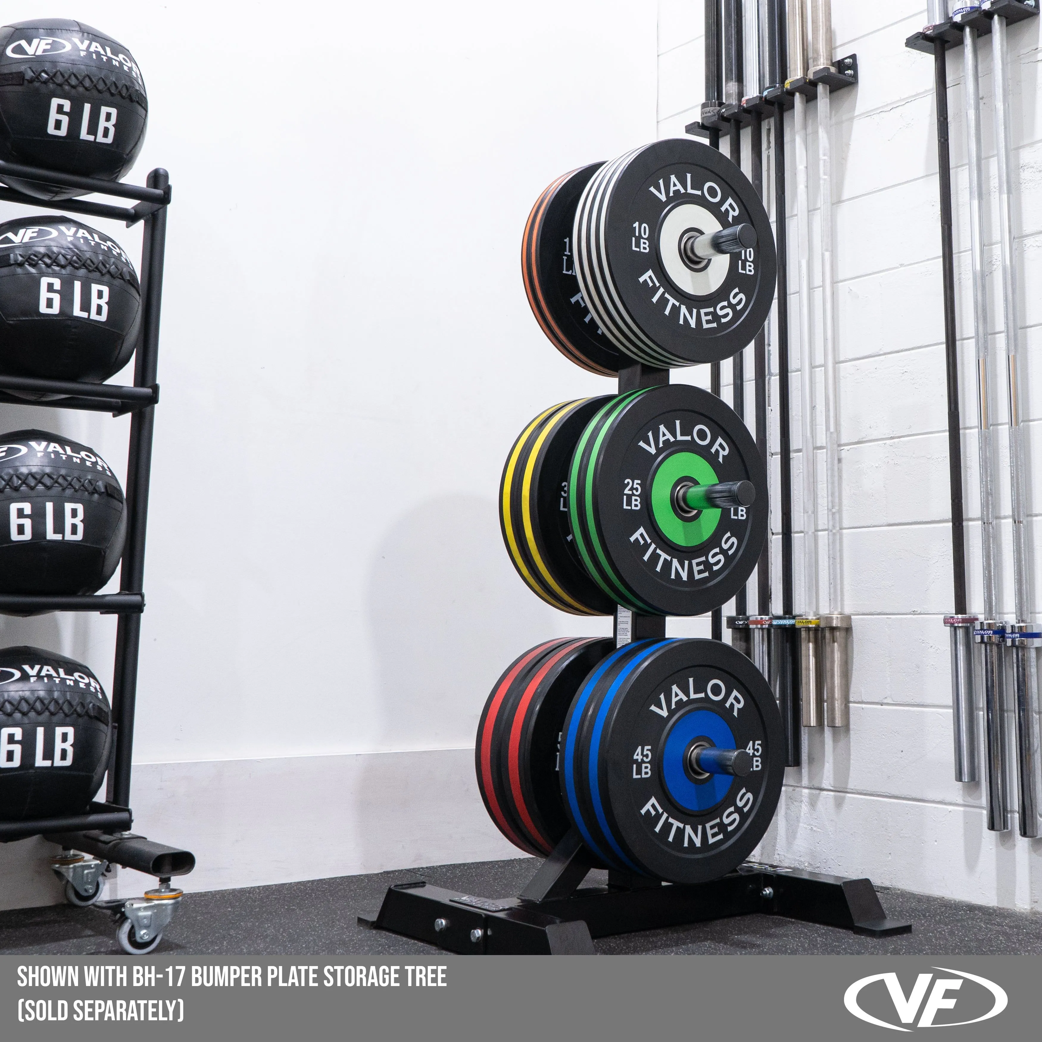 Colored Rubber Bumper Plates (LB)