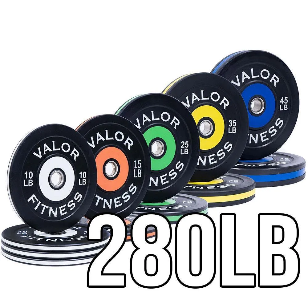 Colored Rubber Bumper Plates (LB)