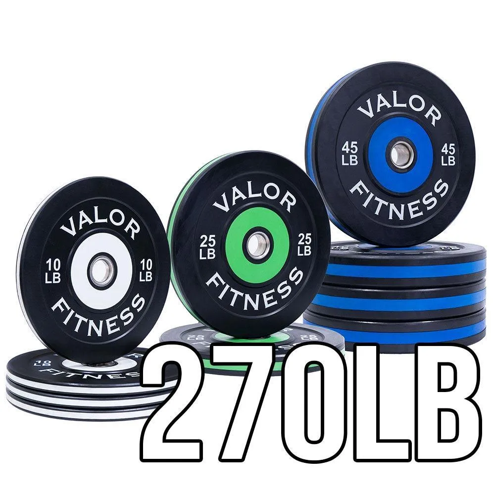 Colored Rubber Bumper Plates (LB)