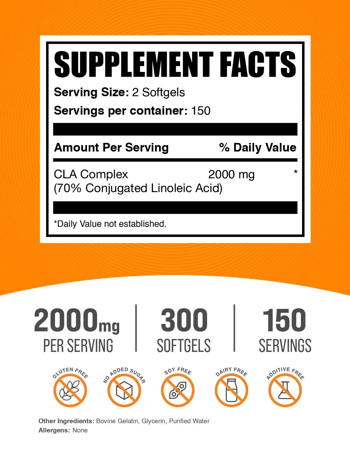 Conjugated Linoleic Acid (CLA) Softgels