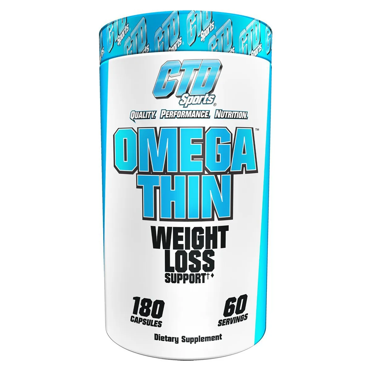 CTD Labs Omegathin   CLA 180 Capsules