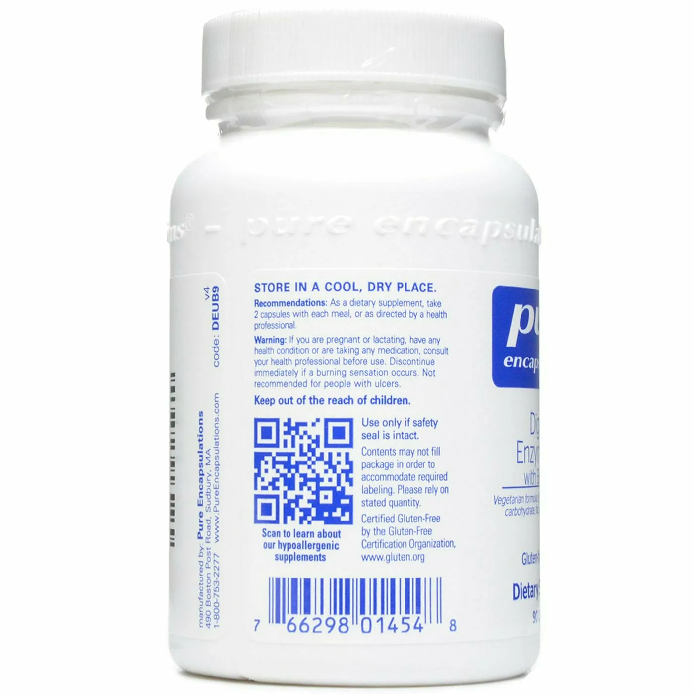 Digestive Enzymes Ultra w/ HCl by Pure Encapsulations