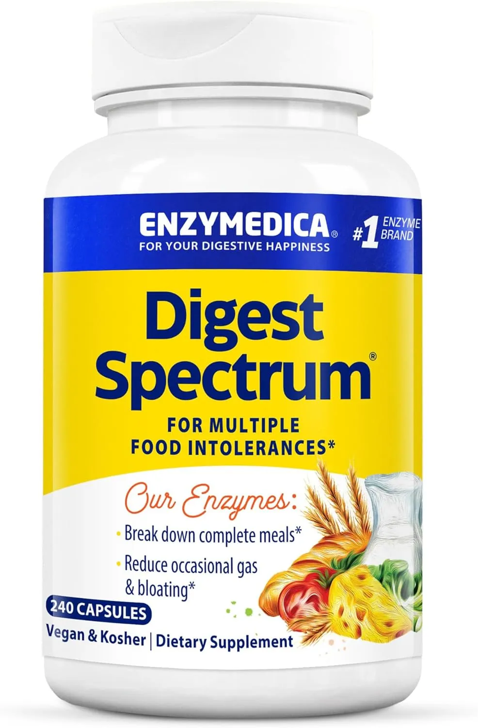 Enzymedica Digest Spectrum 240 Capsules