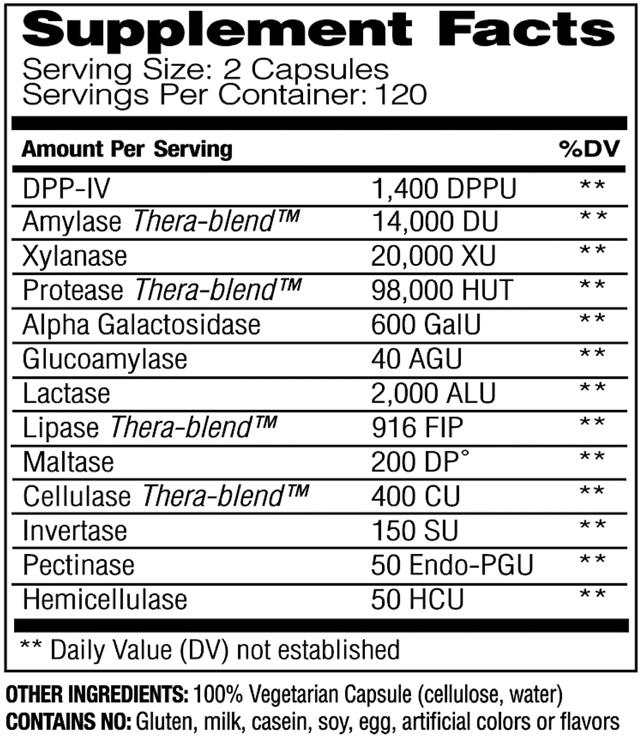 Enzymedica Digest Spectrum 240 Capsules