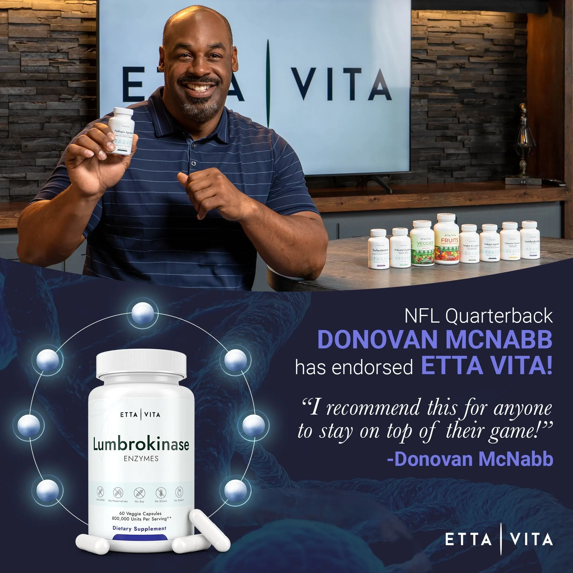 Etta Vita Lumbrokinase Capsules