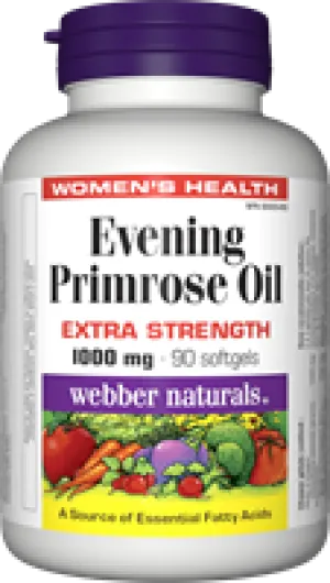 Evening Primrose Oil, Extra Strength, 1000 mg, 90 softgels