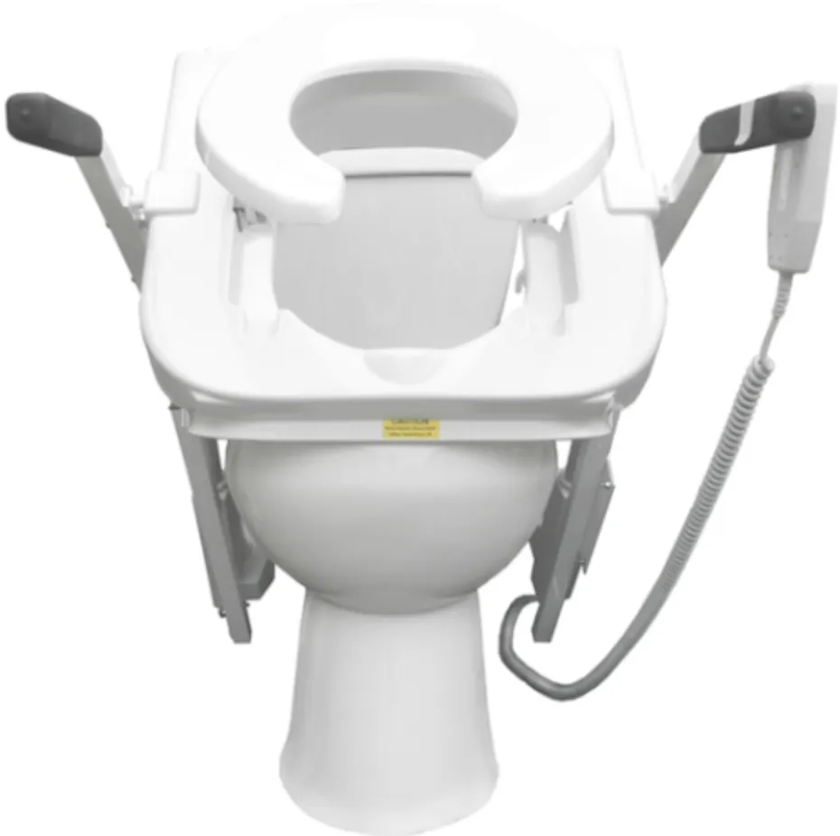 EZ-ACCESS Tilt Toilet Seat Lift Singe Motor DC, Standard Seat