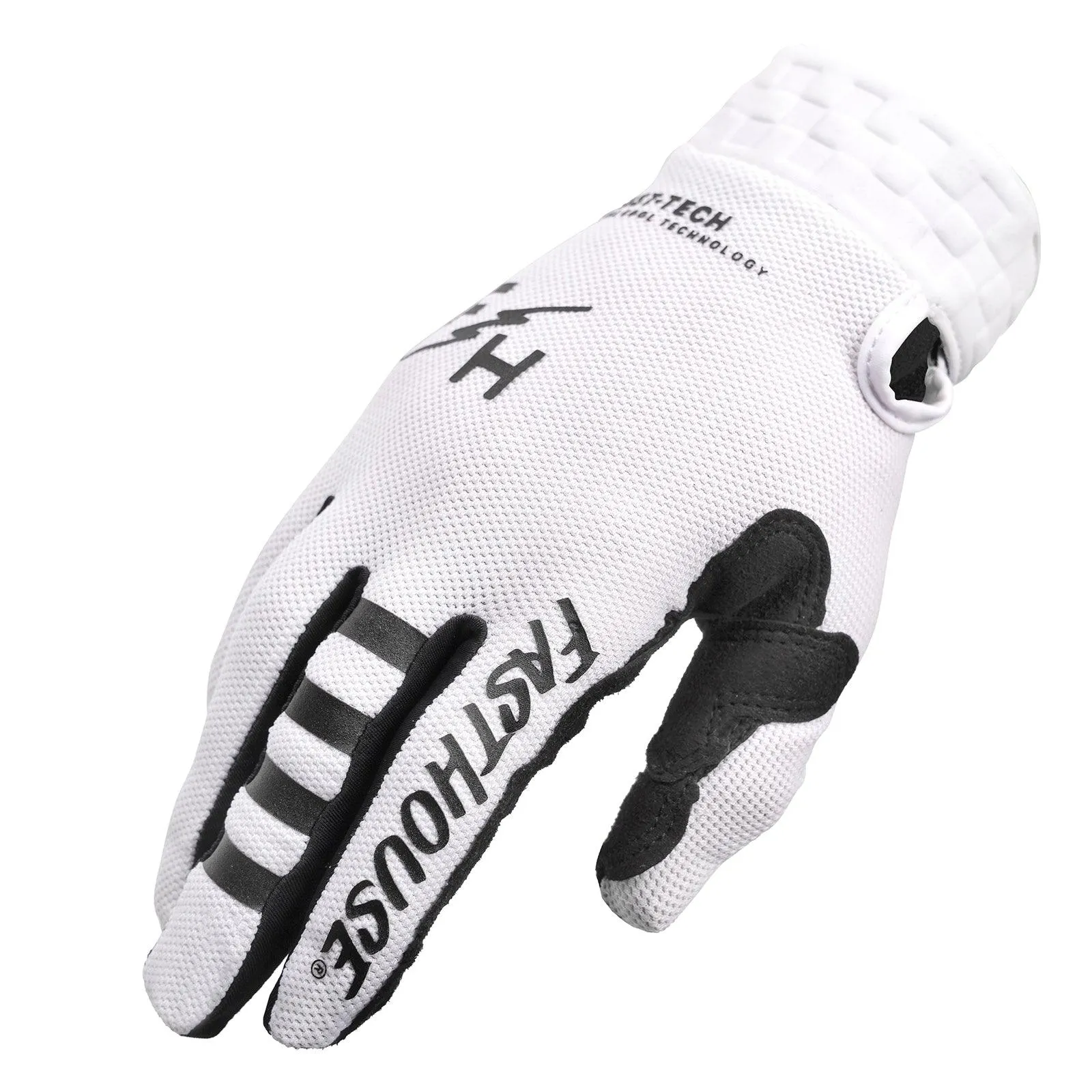 Fasthouse Vapor Glove - White/Black