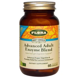 Flora Udo's Choice Advanced Adult Enzyme Blend 60 Capsules