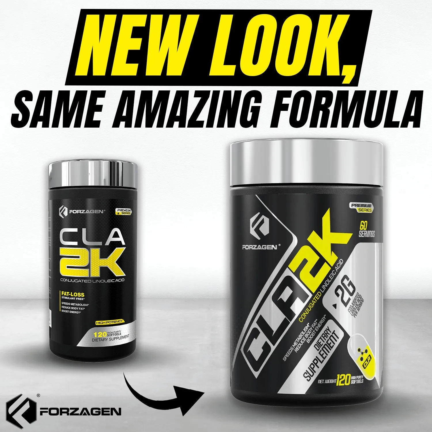 Forzagen CLA 2K Stim-Free Softgels