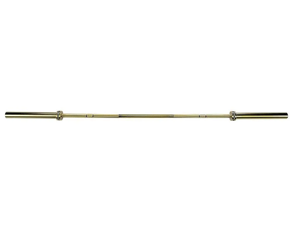 Gold Coated Needle Bearing Barbell 86" 28mm