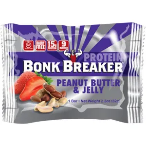 High Protein Energy Bar: Peanut Butter and Jelly, Box of 12