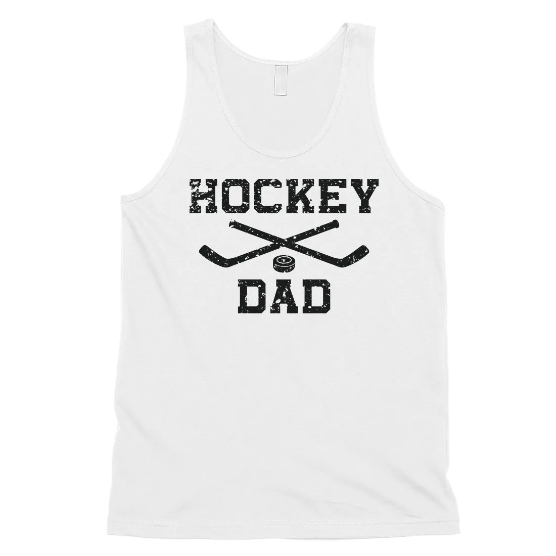 Hockey Dad Mens Best Devoted Kind Cool Father's Day Sleeveless Top