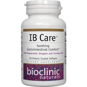 IB Care 60 Enteric Coated Softgels By Bioclinic Naturals