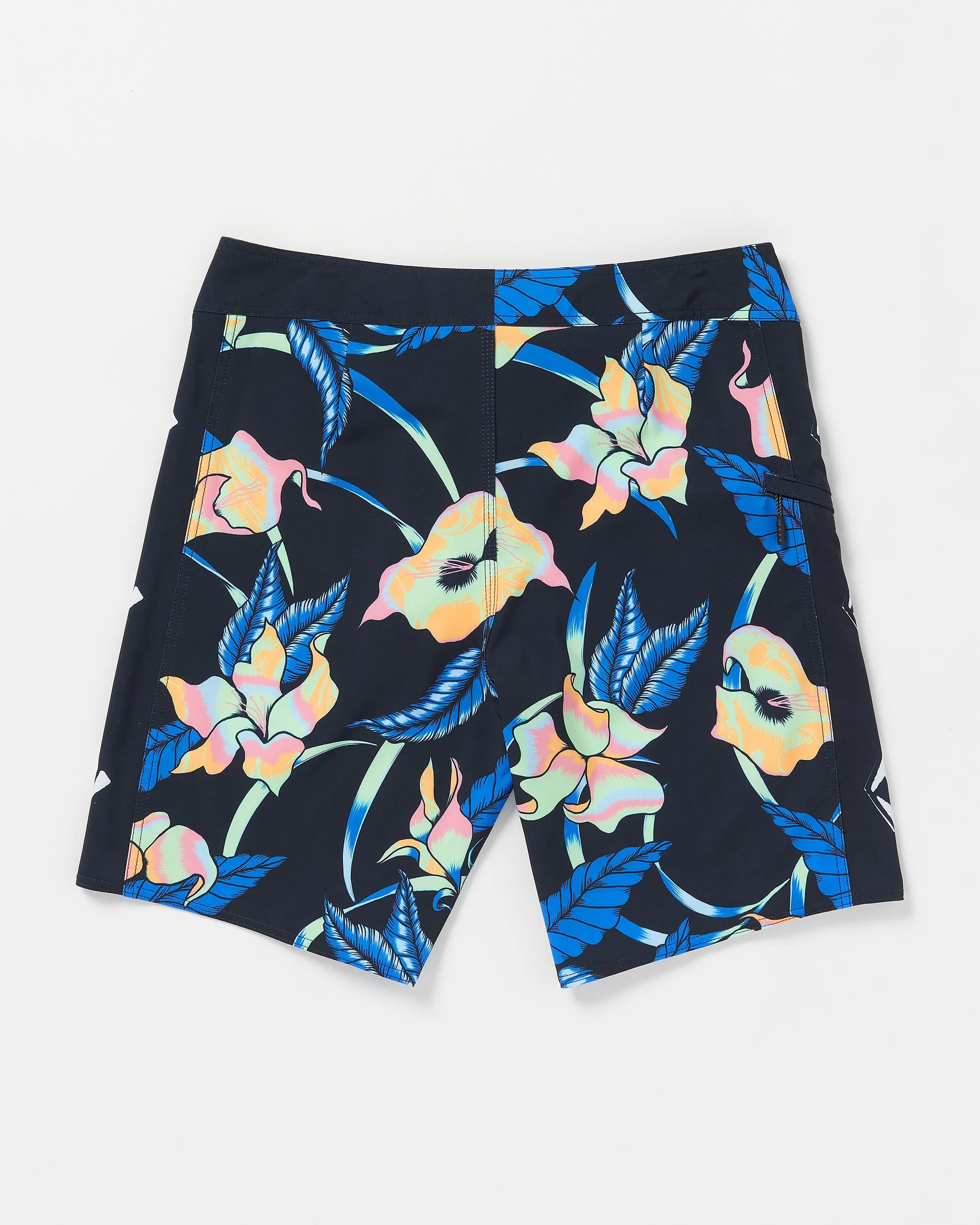 Iconic Floral Mod-Tech Trunks - Navy