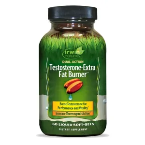 Irwin Naturals Testosterone-Extra Fat Burner 60 Softgels