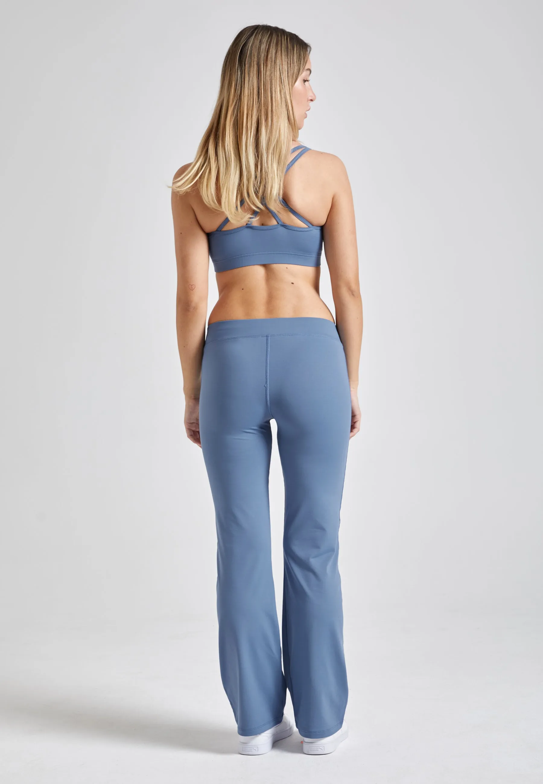 Jazz pants regular, gray blue