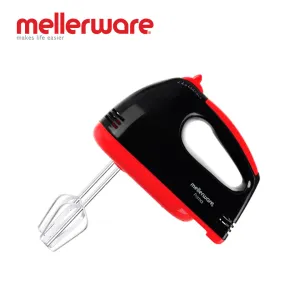 mellerware hand mixer plastic black 7 speed 150w "prima"