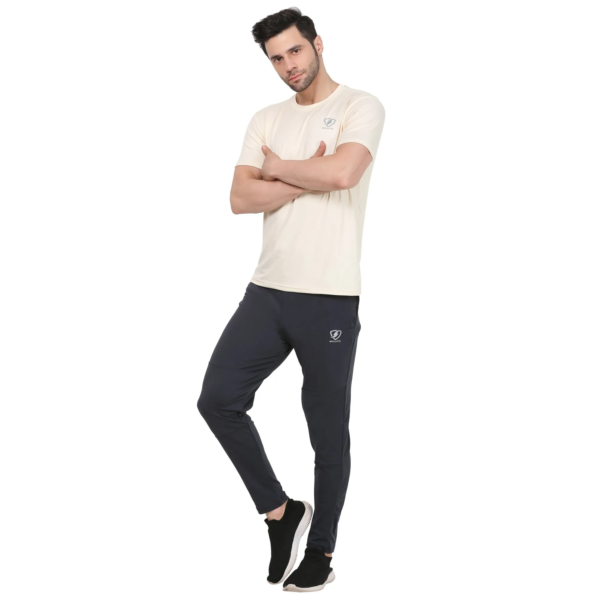 Mens basic stretch Track Pants