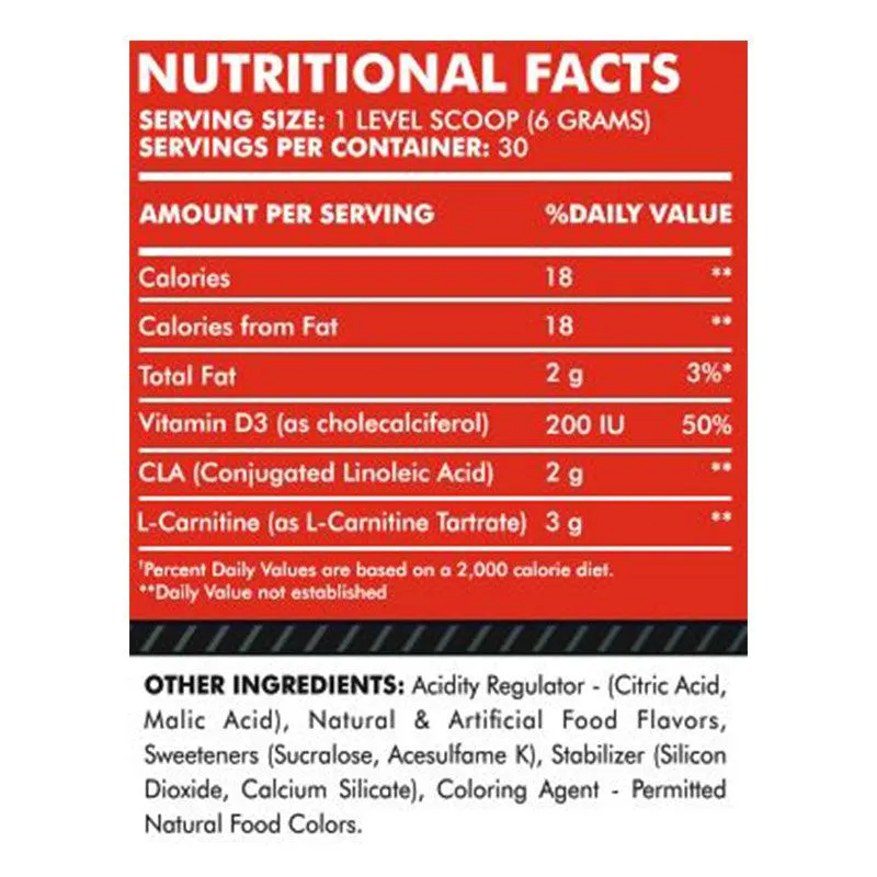 Monster Labs CLA Carnitine 30 Servings