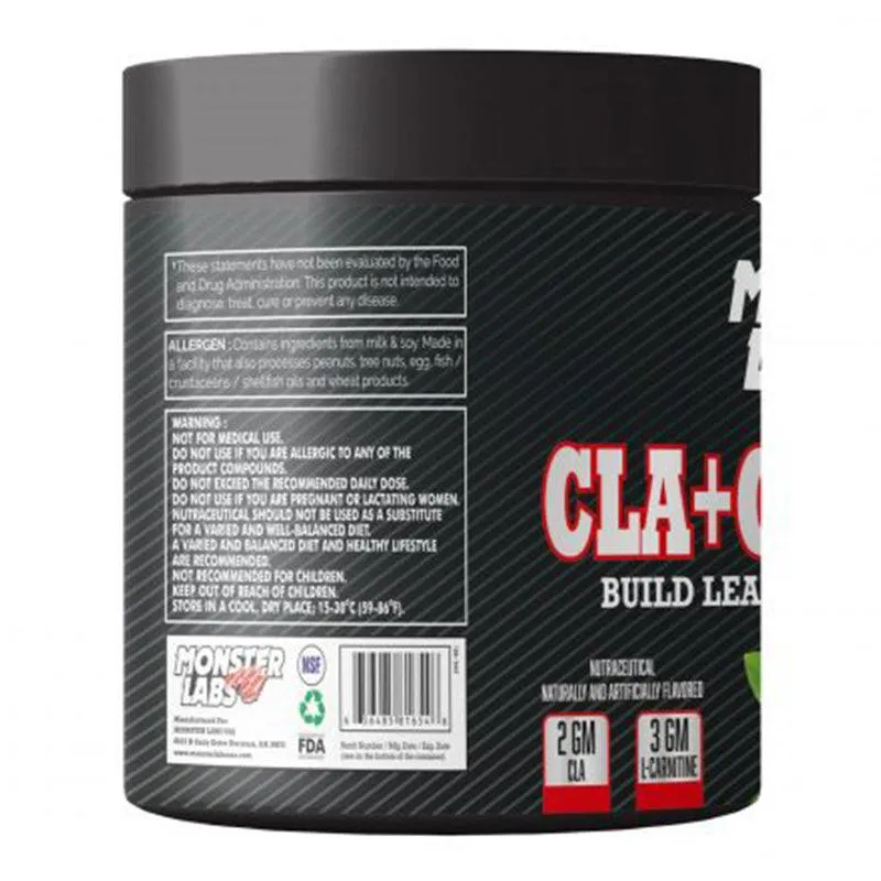 Monster Labs CLA Carnitine 30 Servings