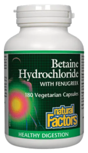 Natural Factors: Betaine Hydrochloride