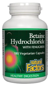 Natural Factors: Betaine Hydrochloride