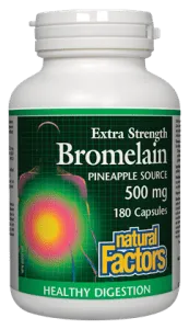 Natural Factors: Bromelain 500 mg · Extra Strength