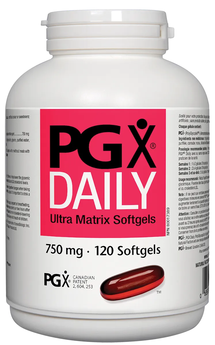 Natural Factors PGX Daily Ultra Matrix (120 SoftGels)