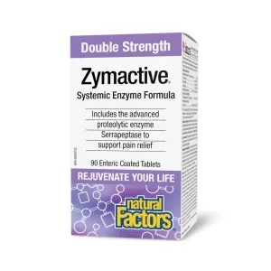 Natural Factors Zymactive - Double Strength (90 Enteric Coated Tablets)