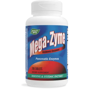 Nature's Way Mega-Zyme Tablets 200ct