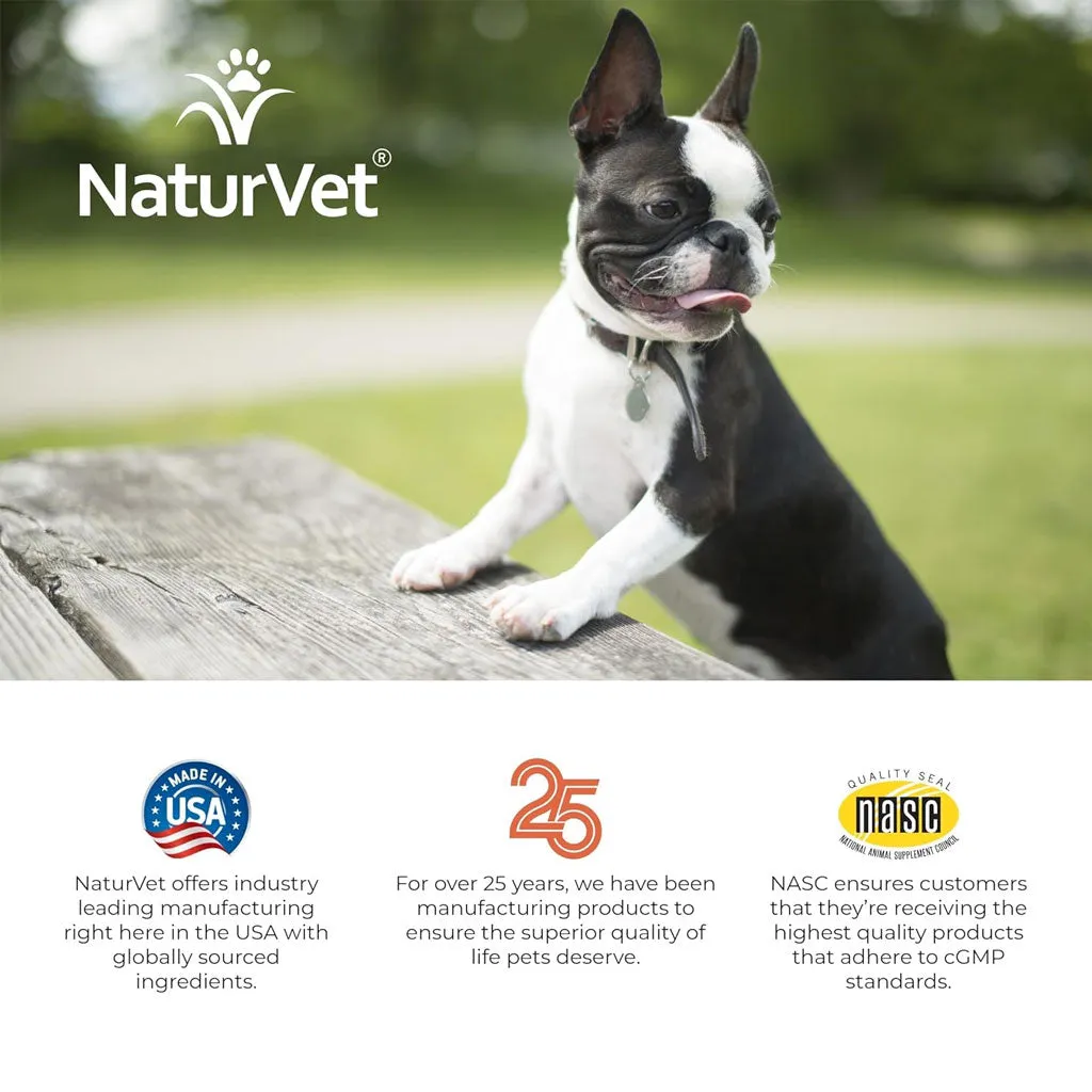 NaturVet Advanced Probiotics & Enzymes Soft Chews Plus Vet Strength PB6 Probiotic for Dogs, 70 count