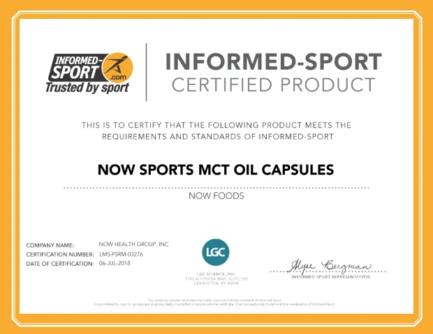 Now MCT Oil Softgels 1000mg