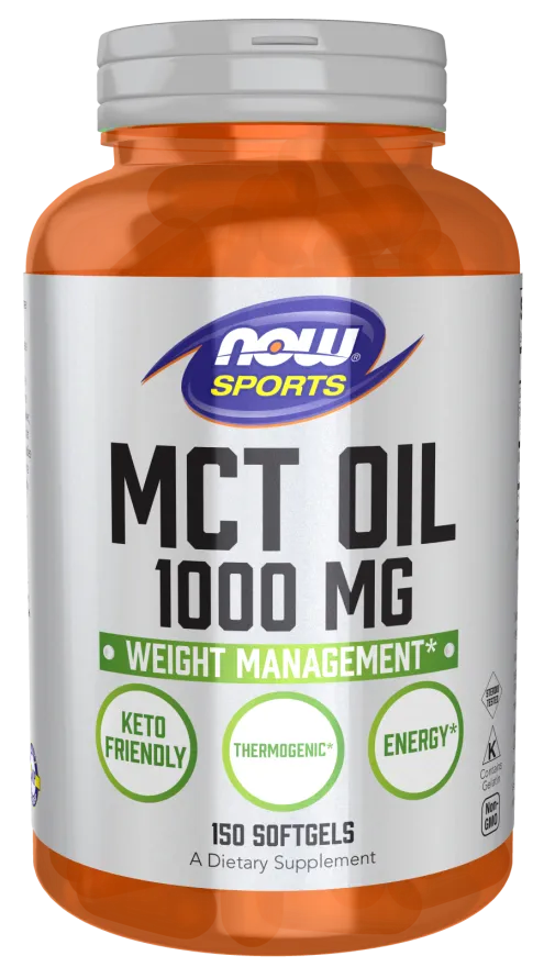 Now MCT Oil Softgels 1000mg