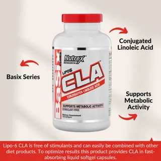 Nutrex Research LIPO-6 CLA, Fat Burner