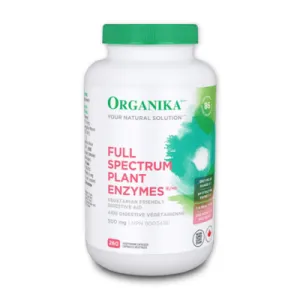 Organika Full Spectrum Plant Enzymes, 500mg, 260 vegetarian capsules