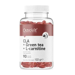 OstroVit CLA   Green Tea   L-Carnitine 90 softgel