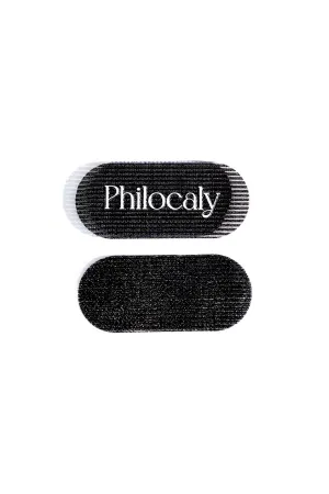 Philocaly Velcro Hair Grippers (Black)