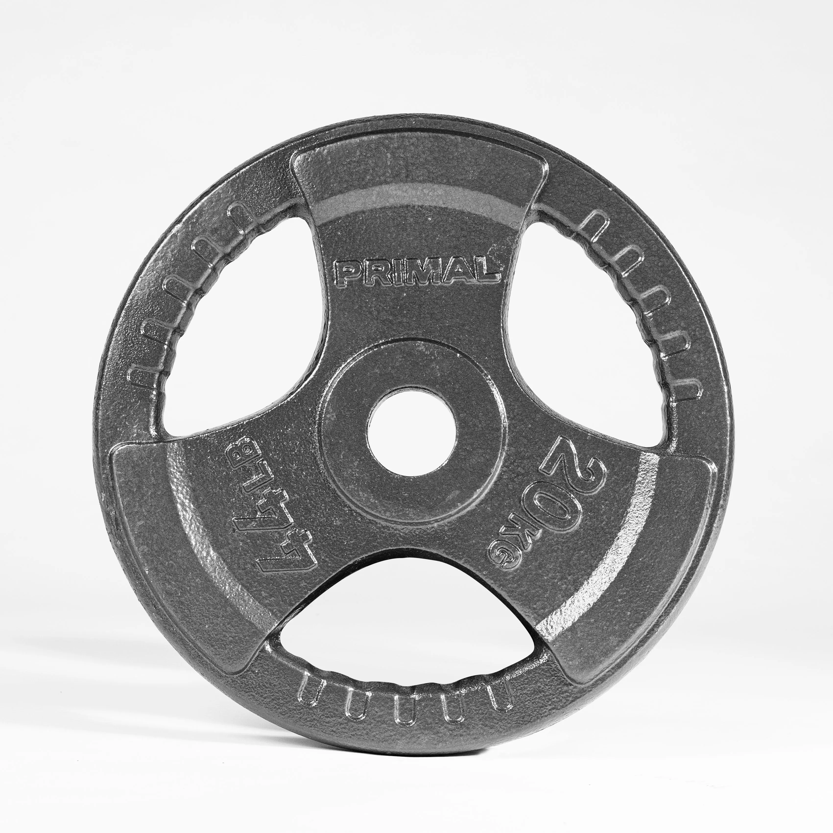 Primal Personal Series Cast Tri-Grip Weight Plate (Singles)- EX DEMO