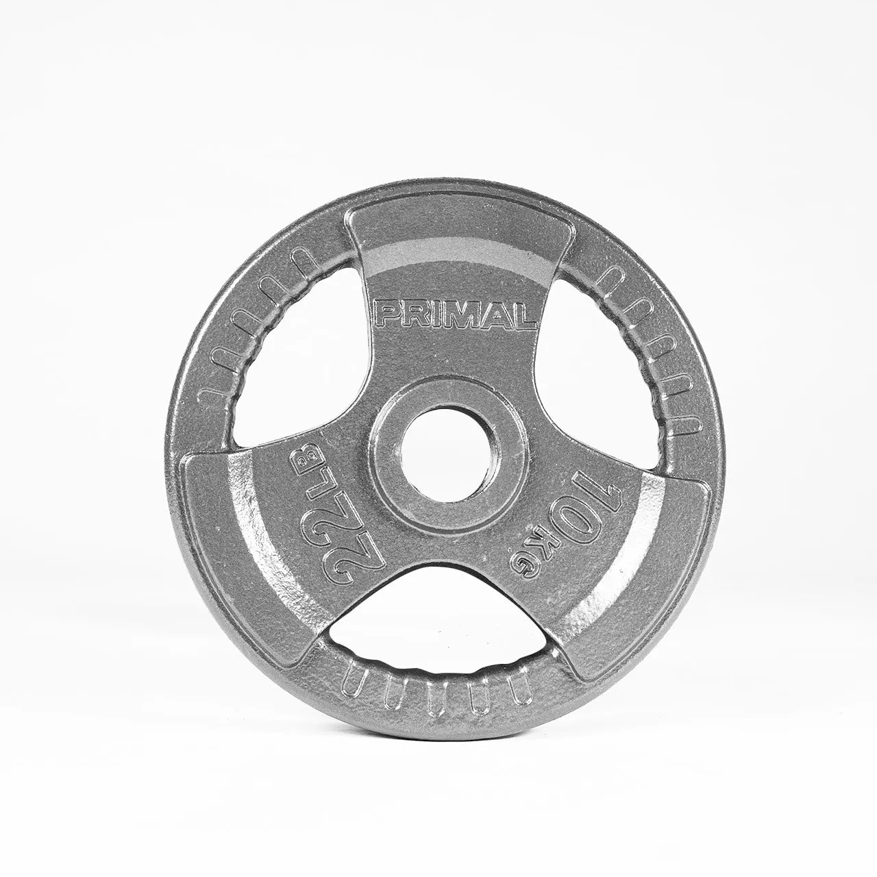 Primal Personal Series Cast Tri-Grip Weight Plate (Singles)- EX DEMO