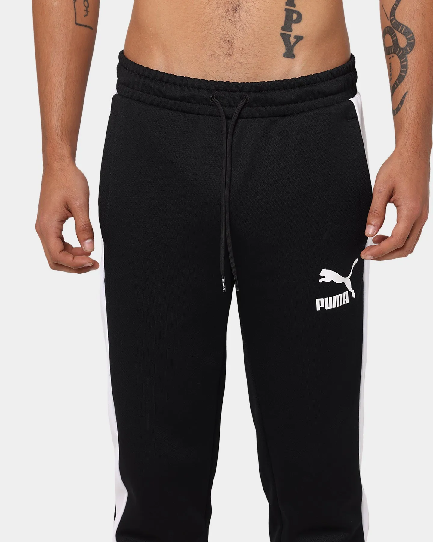 Puma Iconic T7 Track Pants Black